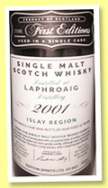 Laphroaig 15 yo 2001/2016 (56.2%, Hunter Laing, The First Editions, refill hogshead, cask #12787, 270 bottles) Laphroaig 15 yo 2001/2016 (56.2%, Hunter Laing, The First Editions, refill hogshead, cask #12787, 270 bottles)