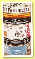 Laphroaig 20 yo 1996/2017 (51.3%, Douglas Laing, Old Particular for HNWS Taiwan, refill hogshead, 178 bottles) Laphroaig 20 yo 1996/2017 (51.3%, Douglas Laing, Old Particular for HNWS Taiwan, refill hogshead, 178 bottles)