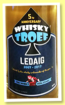 Ledaig 8 yo 2007/2017 (51.5%, The Whisky Mercenary for Whisky Troef) Ledaig 8 yo 2007/2017 (51.5%, The Whisky Mercenary for Whisky Troef)