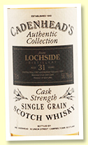 Lochside 31 yo 1962/1994 (56.7%, Cadenhead Authentic Collection) 