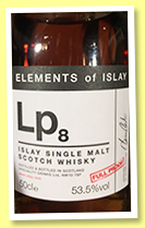 Lp8 1998/2017 (53.5%, Specialty Drinks, Elements of Islay) Lp8 1998/2017 (53.5%, Specialty Drinks, Elements of Islay)