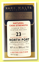 North Port 23 yo 1971/1995 (54.7%, OB, Rare Malts) North Port 23 yo 1971/1995 (54.7%, OB, Rare Malts)