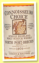 North Port-Brechin 1970/1990 (40%, Gordon & MacPhail, Connoisseurs Choice) North Port-Brechin 1970/1990 (40%, Gordon & MacPhail, Connoisseurs Choice)
