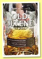 Old Pulteney 25 yo (46%, OB, 2017) 