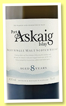 Port Askaig 8 yo (45.8%, Elixir Distillers, +/-2017)