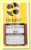Royal Brackla 4 yo 2011/2015 (52.5%, Duncan Taylor, The Octaves, cask #939429)