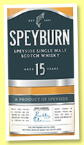 Speyburn 15 yo (46%, OB, +/-2017)Speyburn 15 yo (46%, OB, +/-2017)