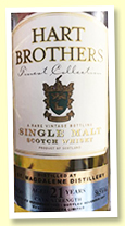 St Magdalene 21 yo 1982/2003. (56.5%, Hart Brothers)
