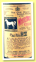 White Horse (40%, OB, blend, +/-1961) White Horse (40%, OB, blend, +/-1961)