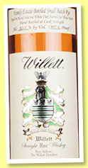 Willet’s 3 yo ‘Family Estate’ (53.7%, OB, Straight rye whiskey, +/-2017)