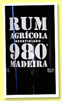 980 ‘Rum Agricola Benificiado’ (40%, OB, Madeira, +/-2017)
