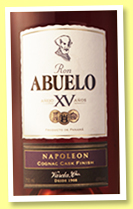 Abuelo XV (40%, OB, Panama, Napoléon Cognac Cask Finish, +/-2016) Abuelo XV (40%, OB, Panama, Napoléon Cognac Cask Finish, +/-2016)