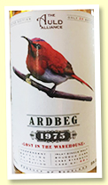Ardbeg 30 yo 1975 (58.2%, Auld Alliance ‘Lost in the Warehouse’, 24 bottles, 2018)