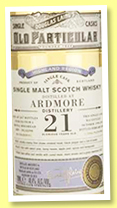 Ardmore 21 yo 1996/2018 (48.4%, Douglas Laing, Old Particular, refill hogshead, cask #12390, 267 bottles) Ardmore 21 yo 1996/2018 (48.4%, Douglas Laing, Old Particular, refill hogshead, cask #12390, 267 bottles)