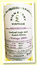 Auchentoshan 2000/2018 18 yo (46%, Signatory for Flanders’ Finest Cask Selection, bourbon barrel, cask #800038, 227 bottles)