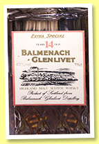 Balmenach-Glenlivet 14 yo (43%, Sestante, decanter, +/-1985)