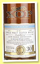 Bowmore 30 yo 1987/2018 (50.8%, Douglas Laing, Xtra Old Particular, refill butt, cask #12376, 135 bottles)