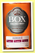 Box ‘Quercus II’ (50.8%, OB, Sweden, 9806 bottles, 2018)