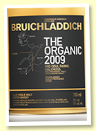 Bruichladdich 8 yo 2009/2018 (50%, OB ‘The Organic’, bourbon) Bruichladdich 8 yo 2009/2018 (50%, OB ‘The Organic’, bourbon)