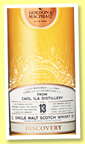 Caol Ila 13 yo (43%, Gordon & MacPhail, Discovery, bourbon, 2018) Caol Ila 13 yo (43%, Gordon & MacPhail, Discovery, bourbon, 2018)