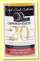 Caperdonich 20 yo 1994/2015 (53.5%, Single Cask Collection, sherry hogshead, cask #96540, 254 bottles) Caperdonich 20 yo 1994/2015 (53.5%, Single Cask Collection, sherry hogshead, cask #96540, 254 bottles)