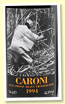 Caroni 17 yo 1994/2011 (62.3%, Velier, Trinidad, 2293 bottles)