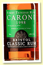 Caroni 1998/2015 (40%, Bristol Classic Rum) Caroni 1998/2015 (40%, Bristol Classic Rum)