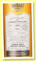 Clynelish 12 yo 2005/2018 (55.1%, Gordon & MacPhail, Connoisseurs Choice, refill sherry butt, cask #308764, 518 bottles) Clynelish 12 yo 2005/2018 (55.1%, Gordon & MacPhail, Connoisseurs Choice, refill sherry butt, cask #308764, 518 bottles)