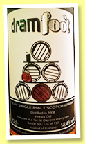 Cola Ali 9 yo 2008/2018 (58.4%, Dramfool, finished in 1st fill oloroso hogshead, 150 bottles)