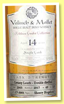 County Louth 14 yo 2003/2017 (51.5%, Valinch & Mallet, Irish single malt, sherry hogshead, cask # cask 173001) County Louth 14 yo 2003/2017 (51.5%, Valinch & Mallet, Irish single malt, sherry hogshead, cask # cask 173001)