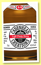 Creations Blend 44 yo 1973/2018 (43.4%, Cadenhead, hogshead, 346 bottles)