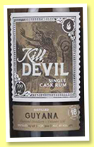 Diamond 18 yo 1998/2017 (46%, Hunter Laing, Kill Devil, Guyana, 300 bottles) 