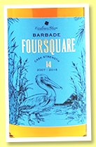 Foursquare 10 yo 2007/2018 (64.4%, Excellence Rhum, Barbados, cask #14) Foursquare 10 yo 2007/2018 (64.4%, Excellence Rhum, Barbados, cask #14)