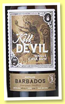 Foursquare 9 yo 2007/2017 (46%, Hunter Laing, Kill Devil, Barbados, 356 bottles) Foursquare 9 yo 2007/2017 (46%, Hunter Laing, Kill Devil, Barbados, 356 bottles)