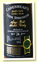 Glenburgie 24 yo 1993/2017 (53%, Cadenhead Authentic Collection, refill claret hogshead, 216 bottles) 