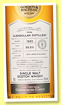 Glendullan 24 yo 1993/2018 (56.6%, Gordon & MacPhail, Connoisseurs Choice, refill hogshead, cask #8339, 171 bottles)