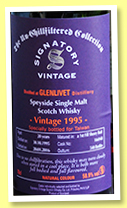 Glenlivet 20 yo 1995/2016 (58.9%, Signatory Vintage, for Taiwan, 1st fill sherry butt, cask #166948, 548 bottles) Glenlivet 20 yo 1995/2016 (58.9%, Signatory Vintage, for Taiwan, 1st fill sherry butt, cask #166948, 548 bottles)