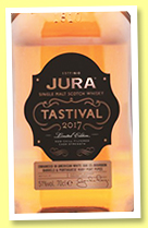 Jura ‘Tastival 2017’ (51%, OB, Feis Isle, +/-2017) Jura ‘Tastival 2017’ (51%, OB, Feis Isle, +/-2017)