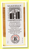 Kilkerran 8 yo (55.7%, OB, 2017) 