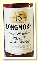 Longmorn 15 yo (43%, OB, 1980s)