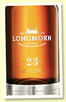 Longmorn 23 yo (48%, OB, 2017)
