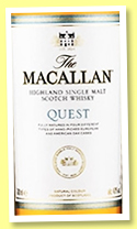 Macallan ‘Quest’ (40%, OB, travel retail, 1l, 2018)