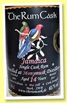 Monymusk 14 yo 2003/2017 (60.7%, The Rum Cask, Jamaica) Monymusk 14 yo 2003/2017 (60.7%, The Rum Cask, Jamaica)