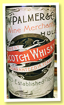 W. Palmer Finest Scotch Whisky 14 yo (no ABV, W. Palmer & Co., Hull, 1920s?)