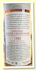 Petite Champagne 1982/2017 (46.3%, Jean Grosperrin, single cask) Petite Champagne 1982/2017 (46.3%, Jean Grosperrin, single cask)