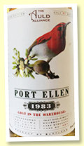 Port Ellen 27 yo 1983 (54.8%, Auld Alliance ‘Lost in the Warehouse’, 31 bottles, 2018)