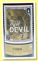 Sancti Spiritus 18 yo 1999/2018 (46%, Kill Devil, Cuba, 344 bottles)