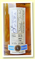 Scapa 28 yo 1977/2006 (59.4%, Duncan Taylor, cask #2832, 186 bottles)