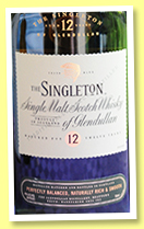 Singleton of Glendullan 12 yo (40%, OB, +/-2016)