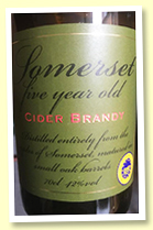 Somerset Cider Brandy 5 yo (42%, OB) Somerset Cider Brandy 5 yo (42%, OB)